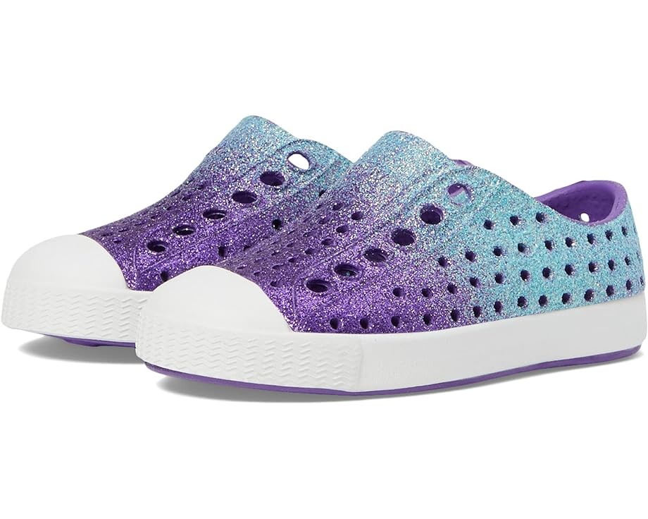 

Кроссовки Native Shoes Jefferson Bling, цвет Saba Starfish Bling/Shell White
