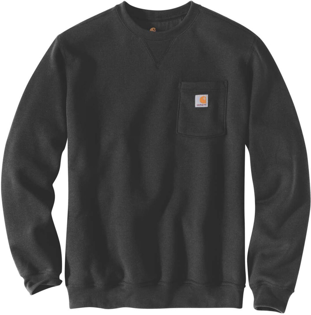

Толстовка Carhartt Crewneck Pocket, черный