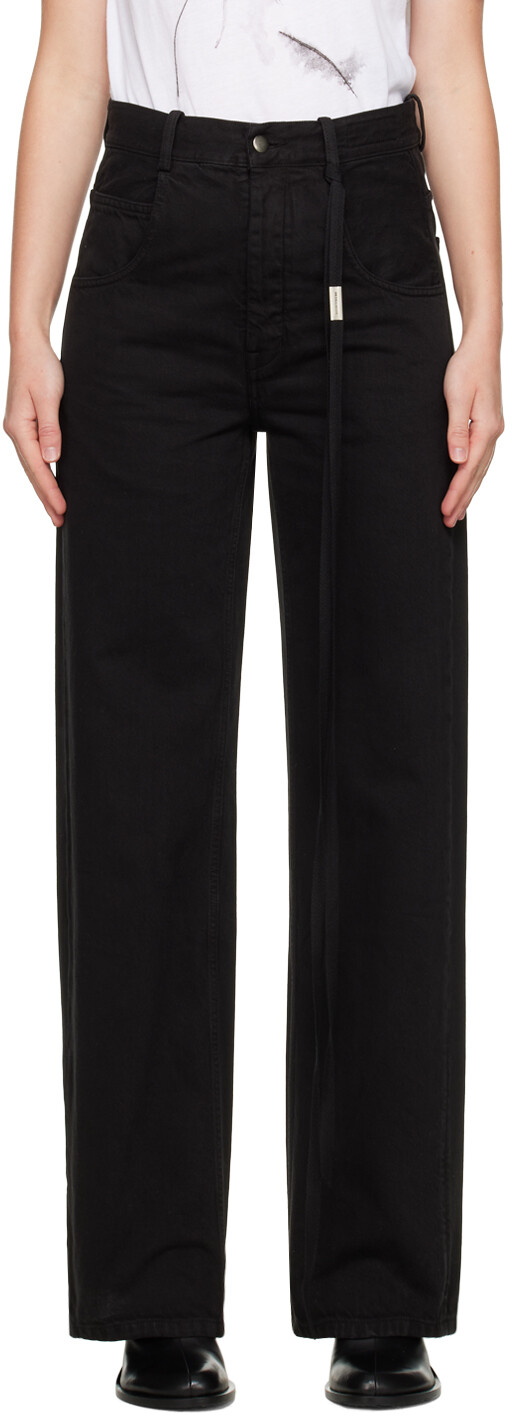 

Черные джинсы Клэр Ann Demeulemeester