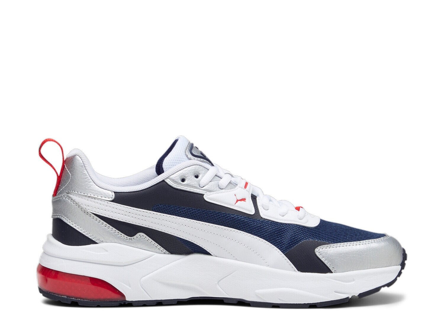 

Кроссовки мужские Puma Vis2k 2000S Jogger, серый / красный, Красный;серый
