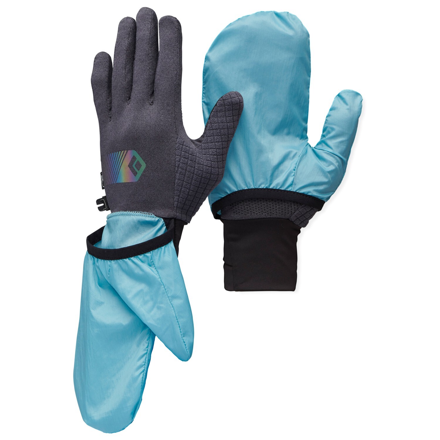 

Перчатки Black Diamond Deploy Wind Hood Gloves, цвет Carbon/Glacier