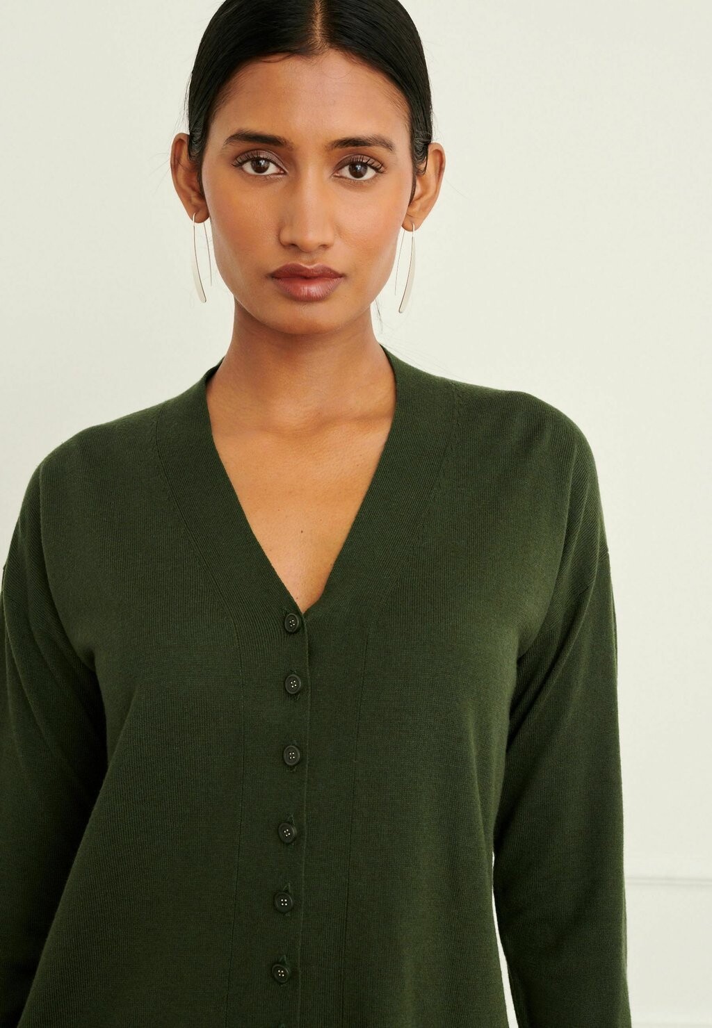 

Кардиган Button Up Cardigan Next, цвет khaki green