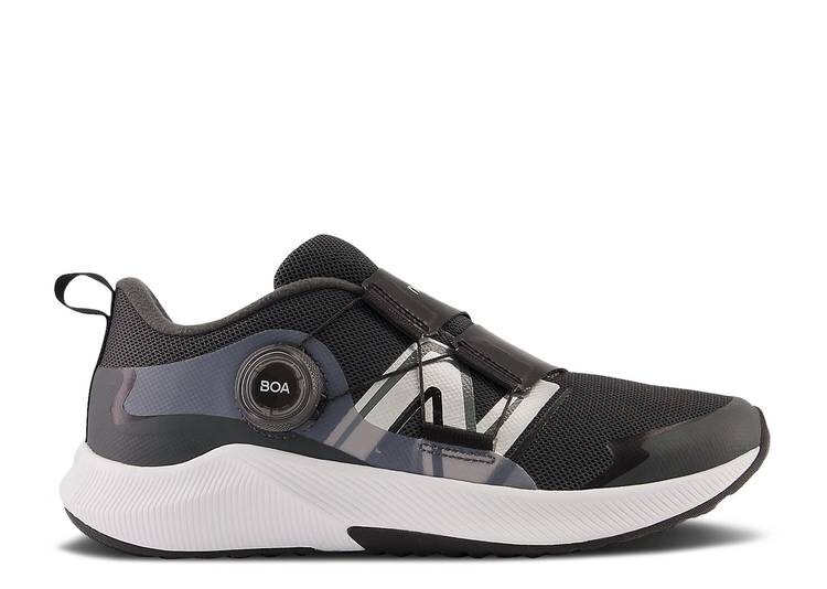 

Кроссовки New Balance DYNASOFT REVEAL V4 BOA BIG KID 'BLACKTOP SILVER', черный