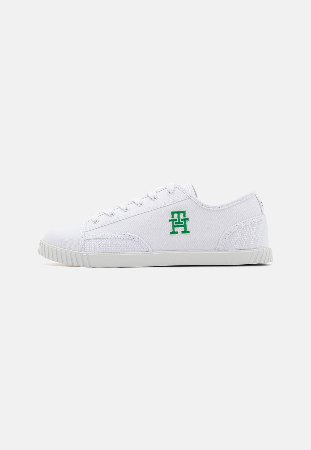 Низкие кроссовки Comfort Tommy Hilfiger, цвет white/olympic green низкие кроссовки heritage court tommy hilfiger цвет white olympic green