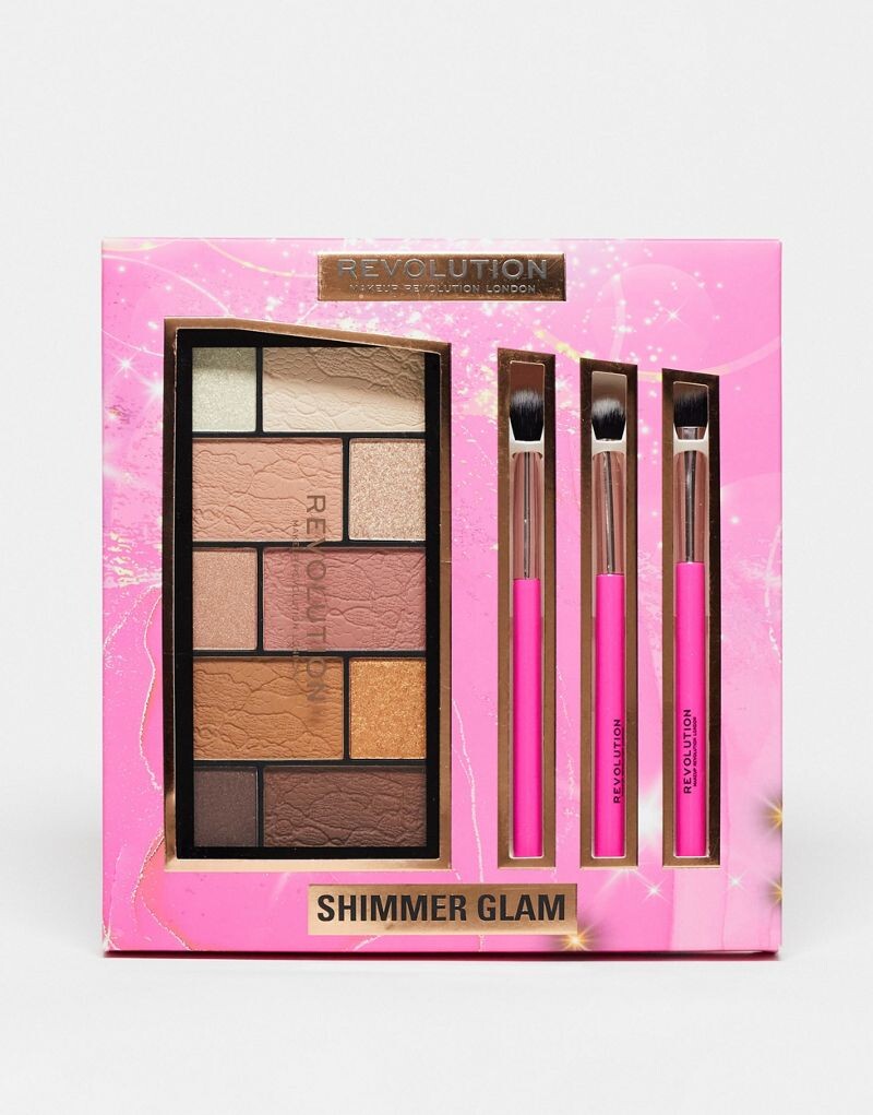 

Подарочный набор Revolution Shimmer Glam Eye Set, Multi