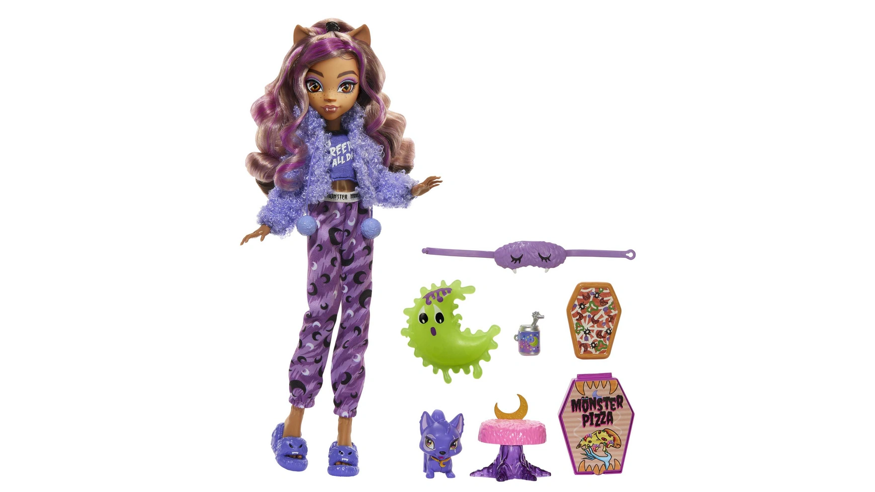 цена Кукла криповер monster high клодин Mattel