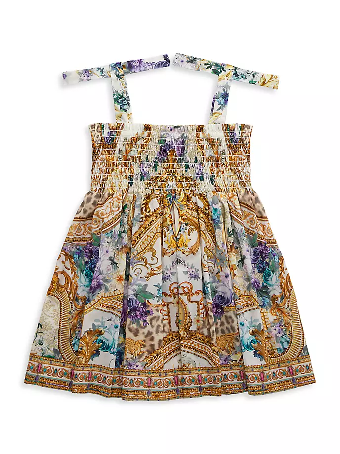 Платье-палаццо со сборками для маленьких девочек Camilla, цвет palazzo play date