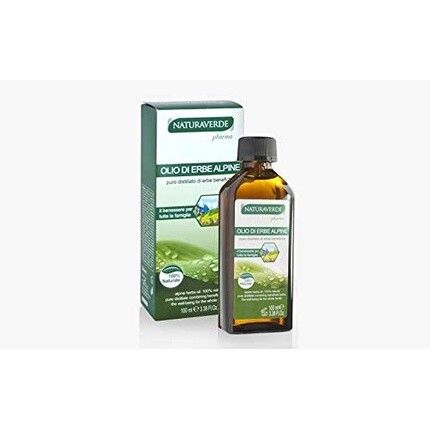 

Natural Herbal Oil, Alpine, чистое растительное масло, 100 мл, Natura Verde