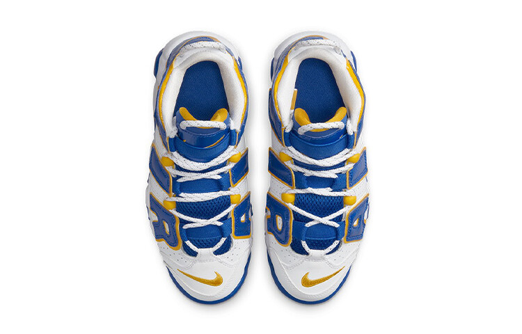 

Кроссовки Nike Air More Uptempo Game Royal Yellow Ochre GS