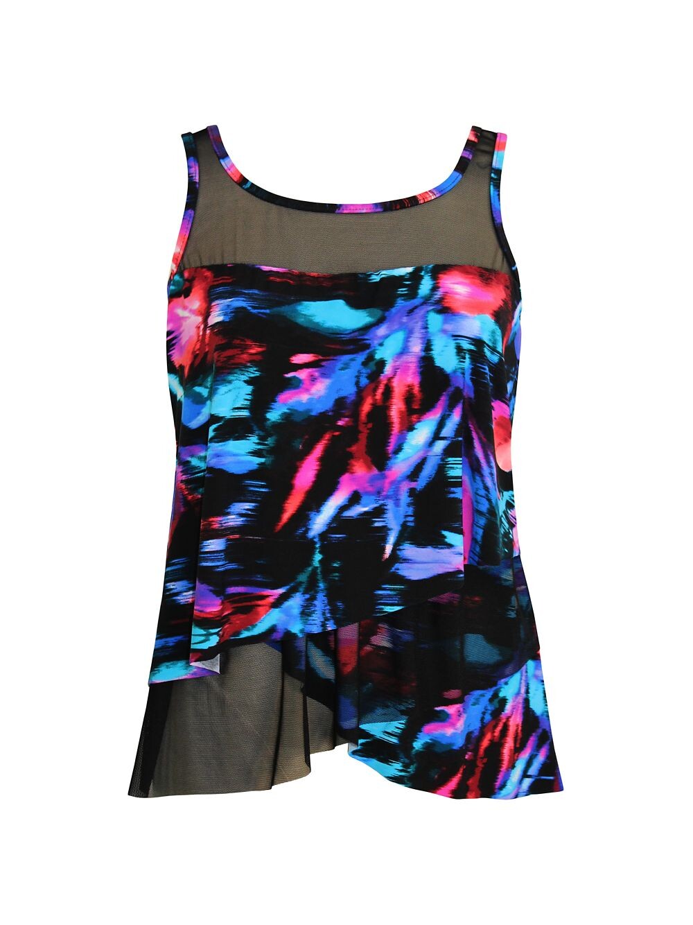 

Топ для плавания Fuego Flora Mirage Miraclesuit Swim, Plus Size, черный