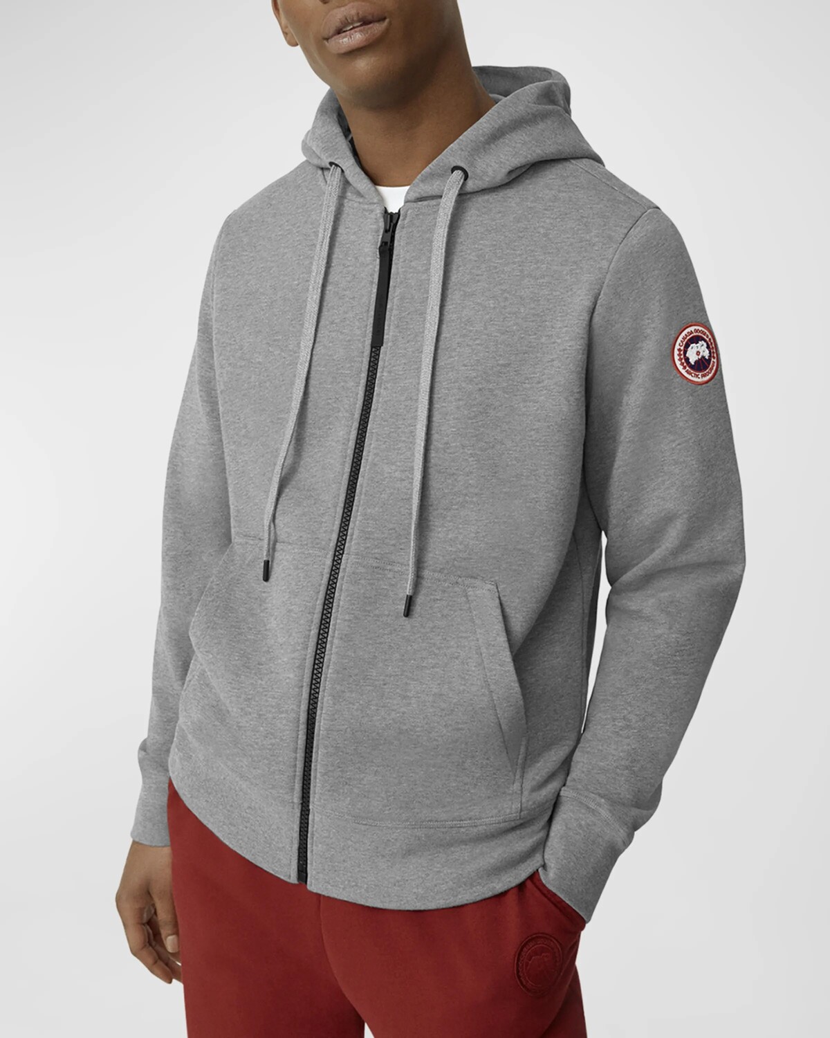 

Мужская толстовка с молнией во всю длину Huron Canada Goose, цвет Stone Heather