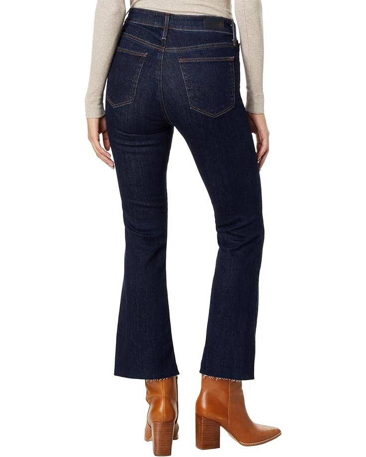 

Джинсы AG Jeans Farrah Boot Crop in Modern Indigo, цвет Modern Indigo