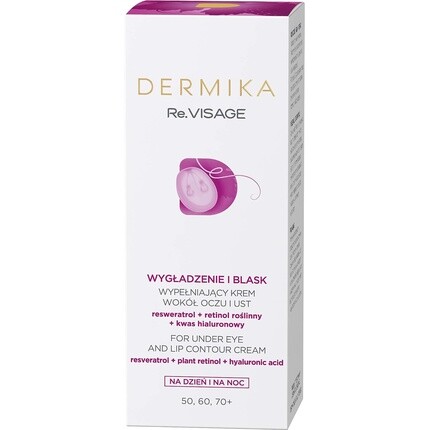 

DERMIKA Re.Visage Наполняющий крем для глаз и губ день/ночь 15 мл