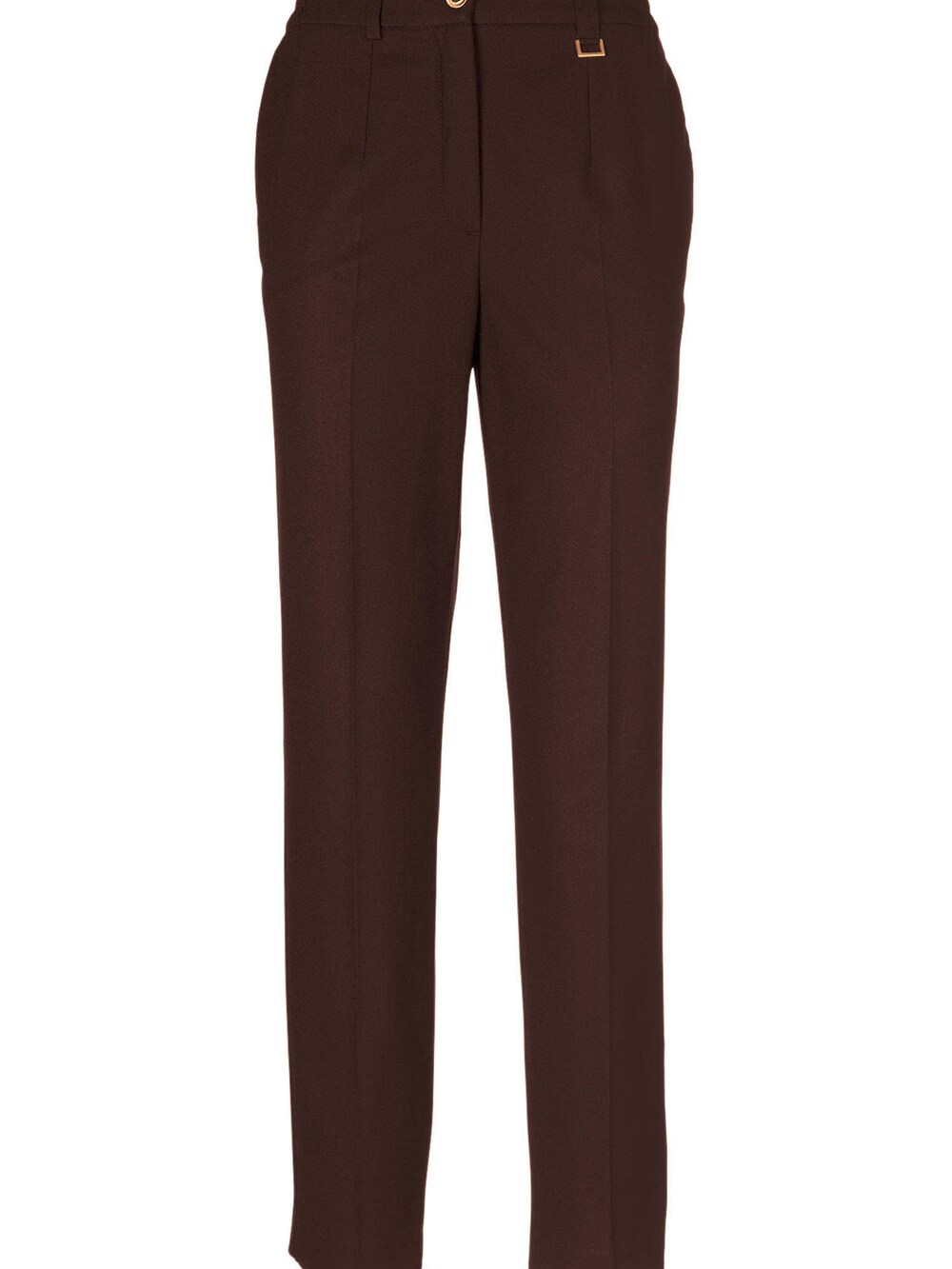 Узкие брюки Goldner ANNA, коричневый