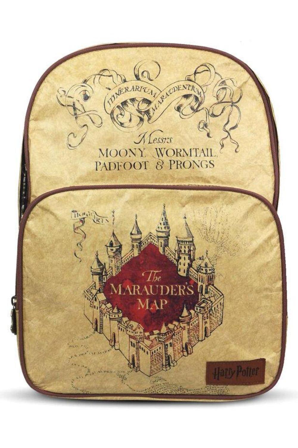 Рюкзак с картой «Гарри Поттер Мародеры» Groovy, белый блокнот карта мародеров гарри поттер подарок на день рождения записная книга для заметок