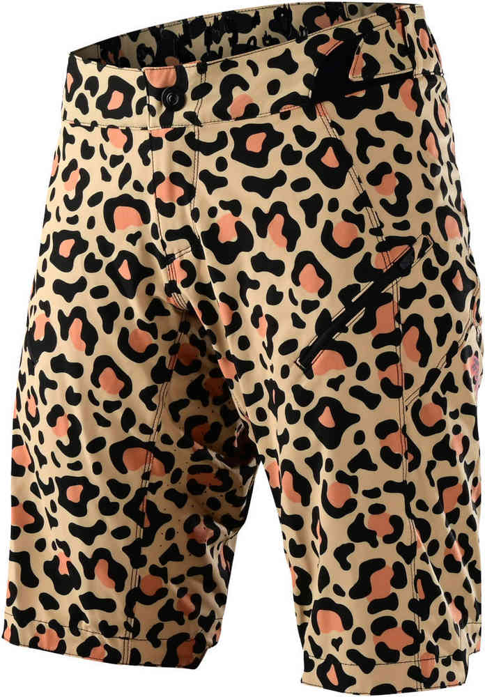 Женские велосипедные шорты с леопардовым принтом Lilium Shell Troy Lee Designs шорты карго ruckus мужские troy lee designs цвет oxblood