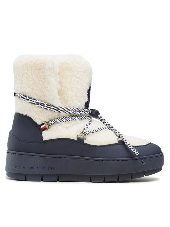 

Зимние ботинки Tommy Hilfiger, экрю