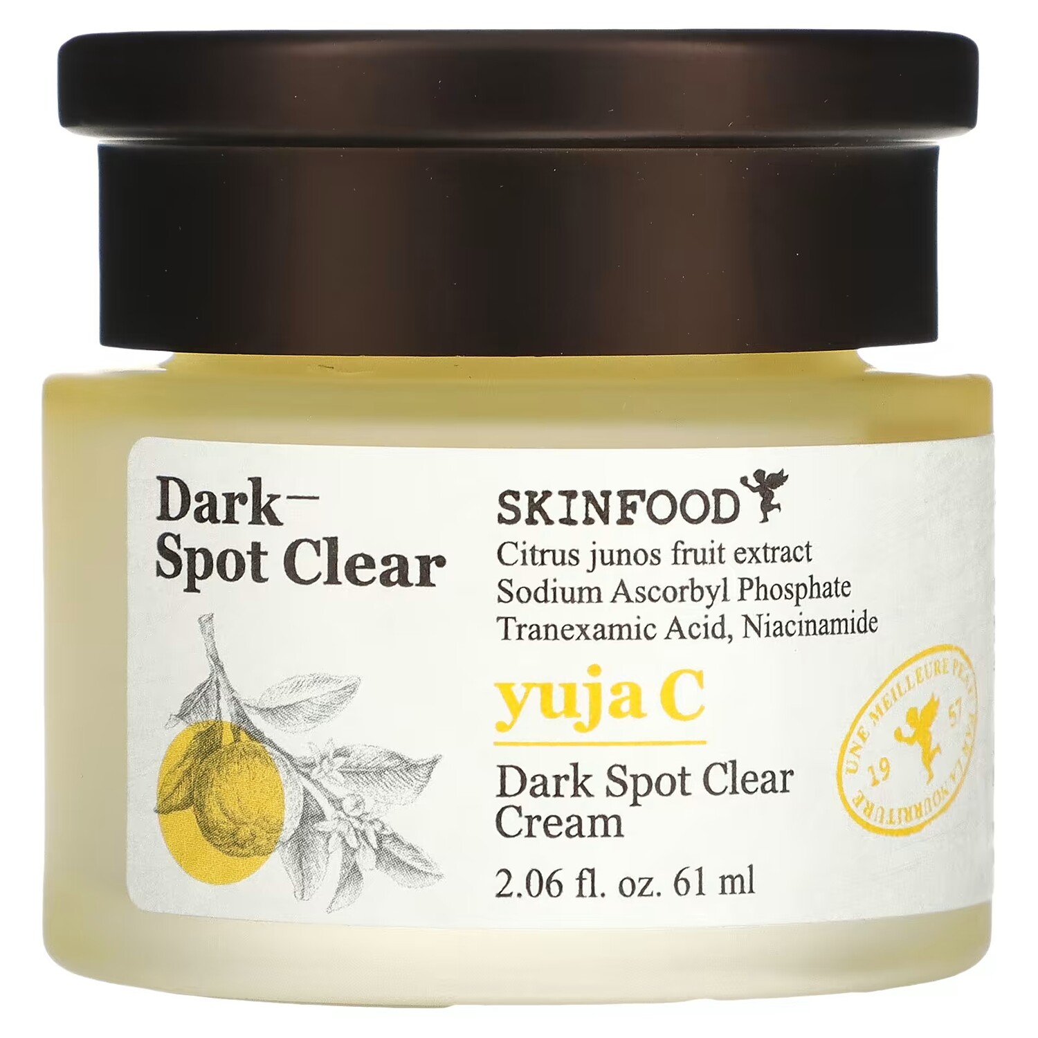 

Очищающий крем SKINFOOD Yuja C от темных пятен