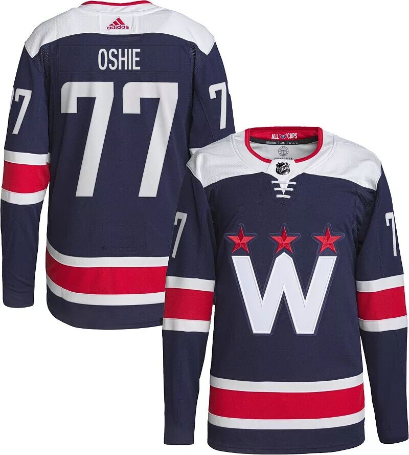 

Adidas Men's Washington Capitals T.J. Oshie #77 Темно-синий аутентичный Джерси