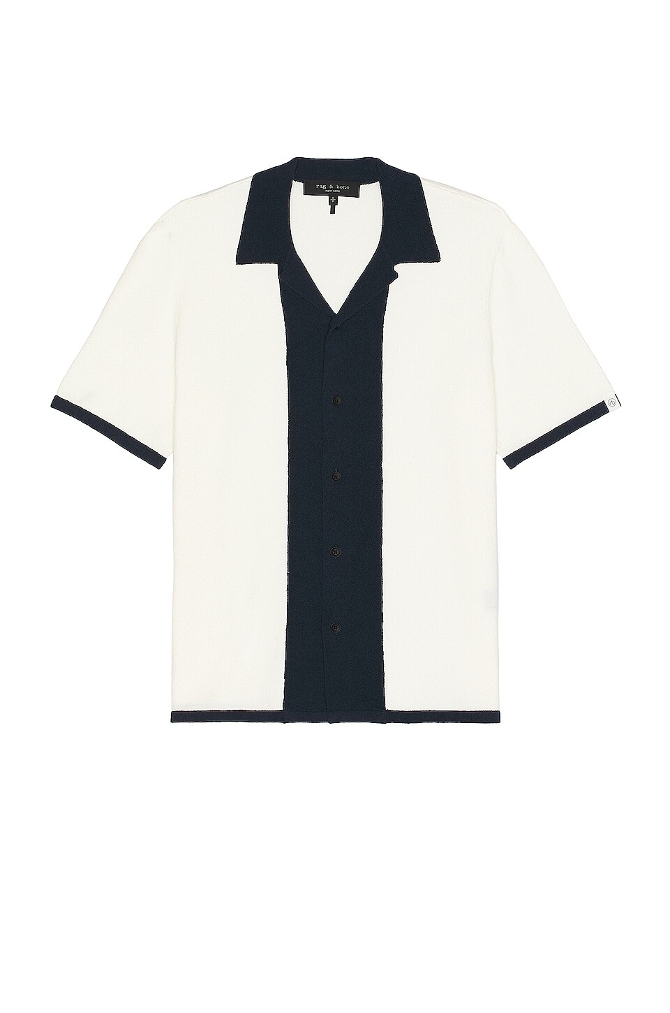 

Рубашка Rag & Bone Avery, цвет Ivory Multi