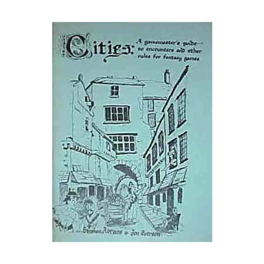 

Cities (1st Edition), Fantasy Supplements (Midkemia Press), мягкая обложка