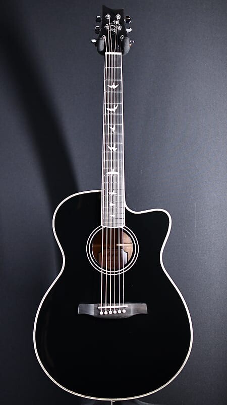 

Акустическая гитара PRS SE A20E Angelus Black Top #187