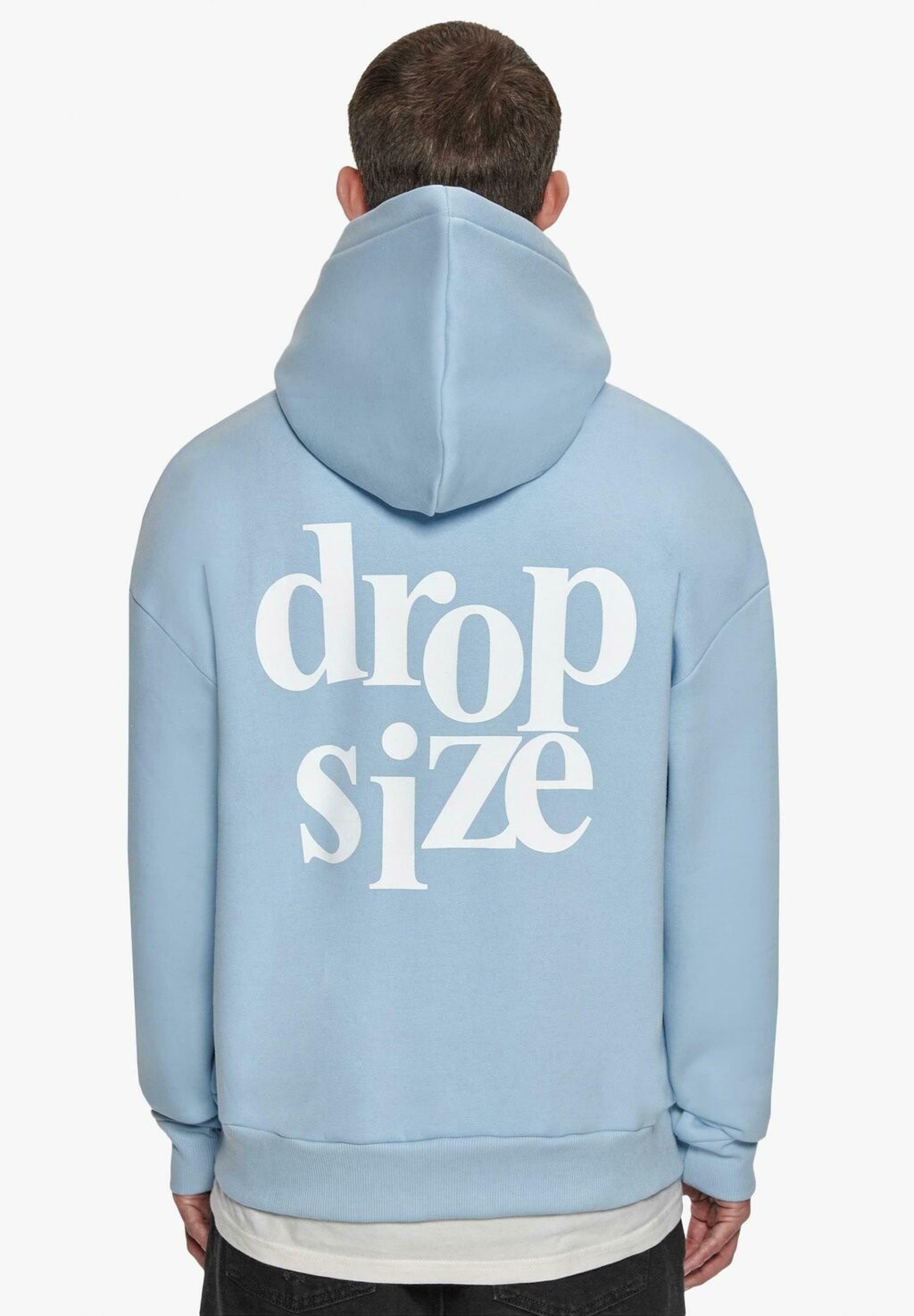 цена Толстовка HEAVY LETTERS Dropsize, цвет baby blue cream