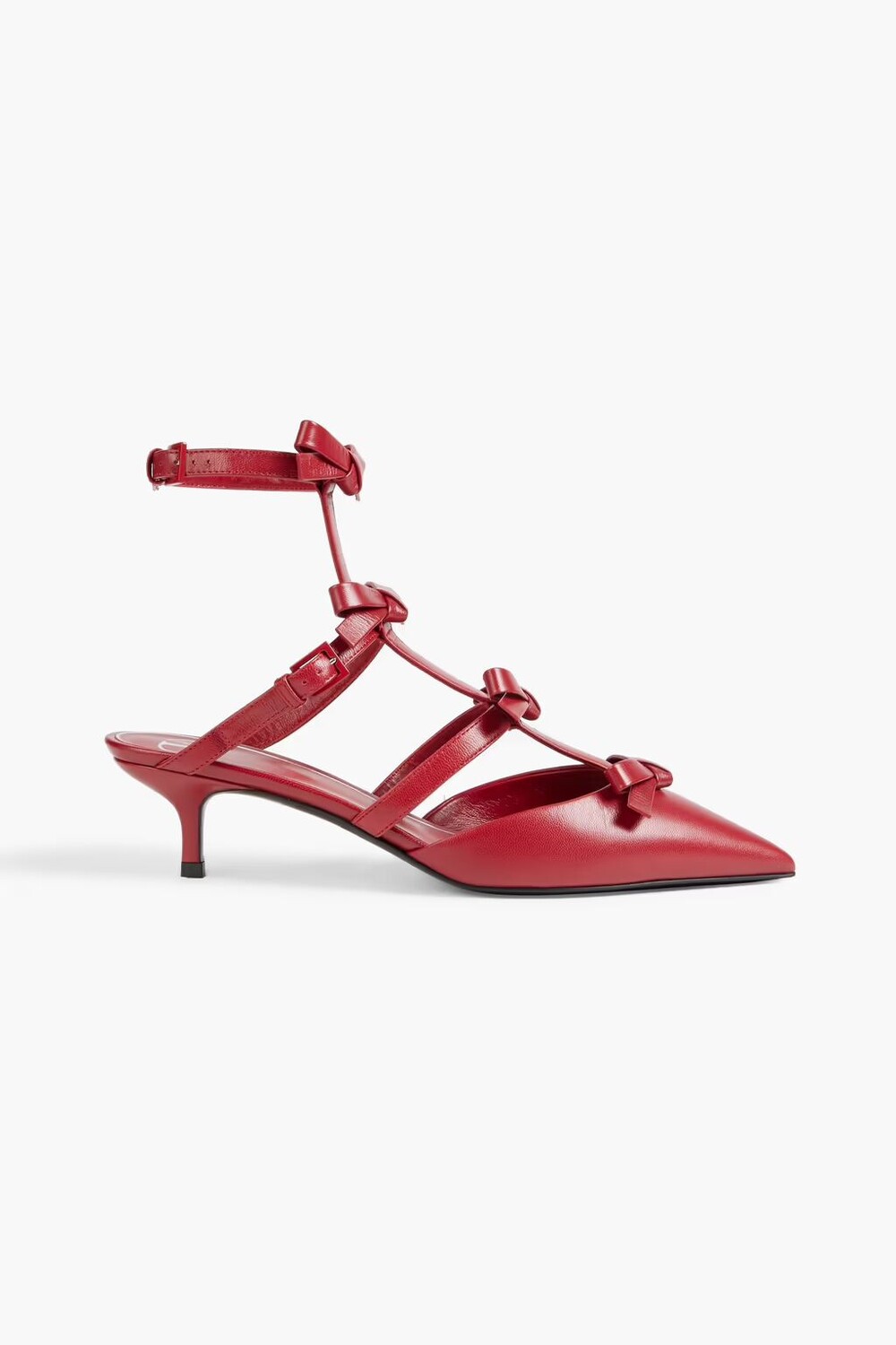 

Кожаные туфли с бантом Valentino Garavani, красный