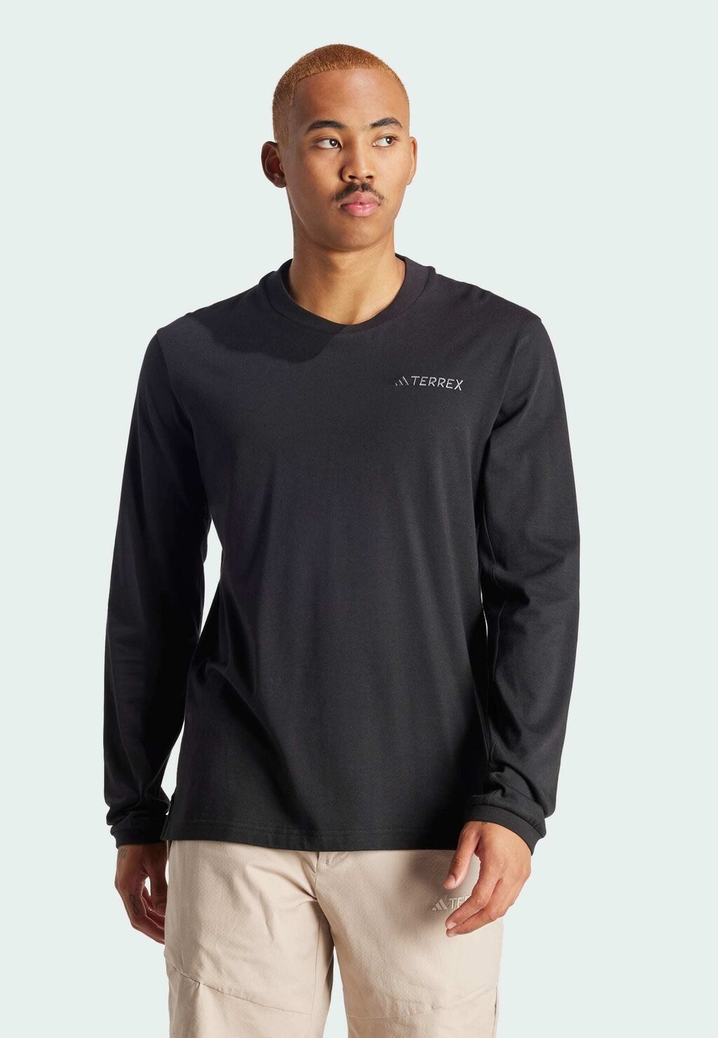 

Топ с длинными рукавами LOGO Adidas Terrex, цвет black