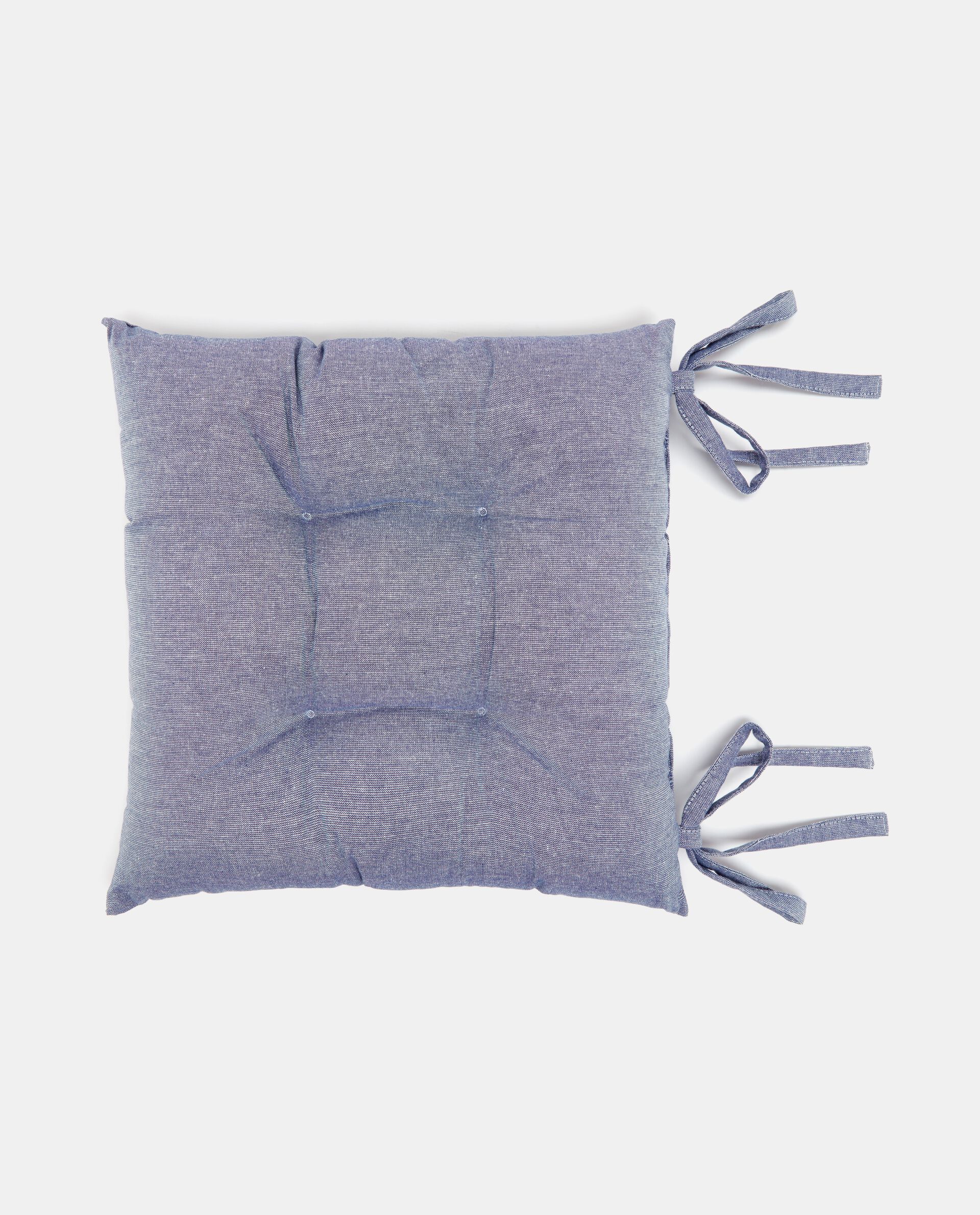 цена Квадратная подушка-чехол на стул, фиолетовый