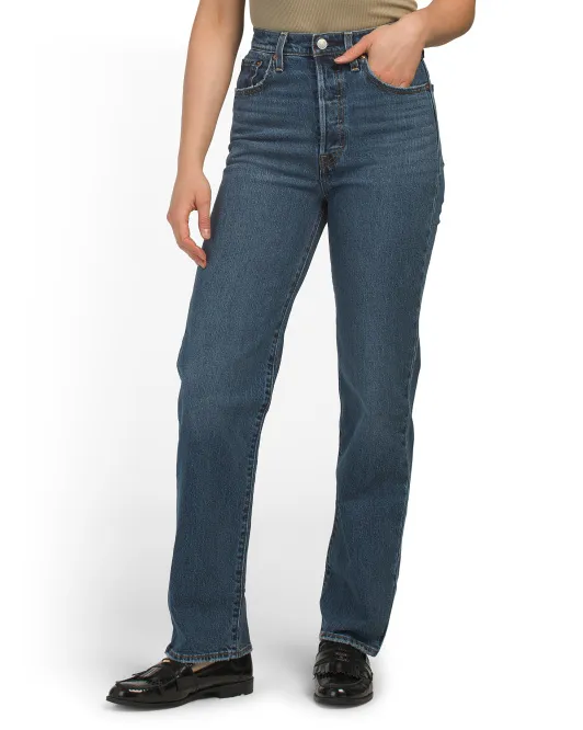 

Прямые джинсы Ribcage с видом на долину до щиколотки Levis, синий