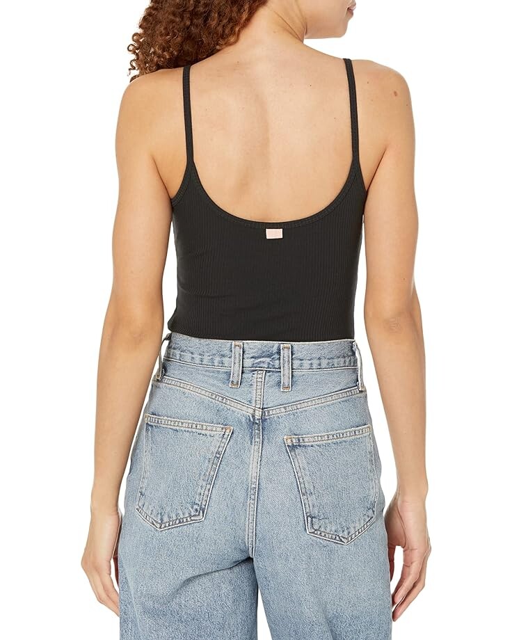 Боди Eberjey Pima Rib - The Cami Bodysuit, черный