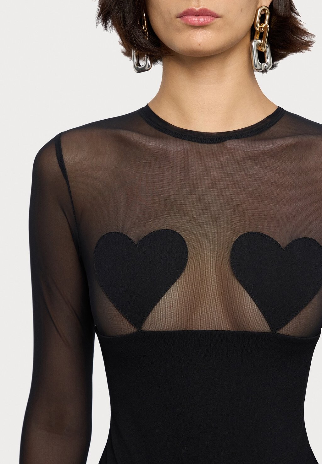 

Топ с длинными рукавами BED OF ROSES BODYSUIT Undress Code, черный