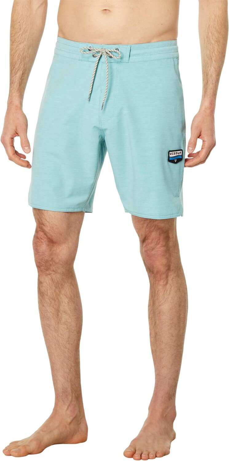 

Однотонные комплекты шорт для плавания 18,5 дюймов VISSLA, цвет Aqua
