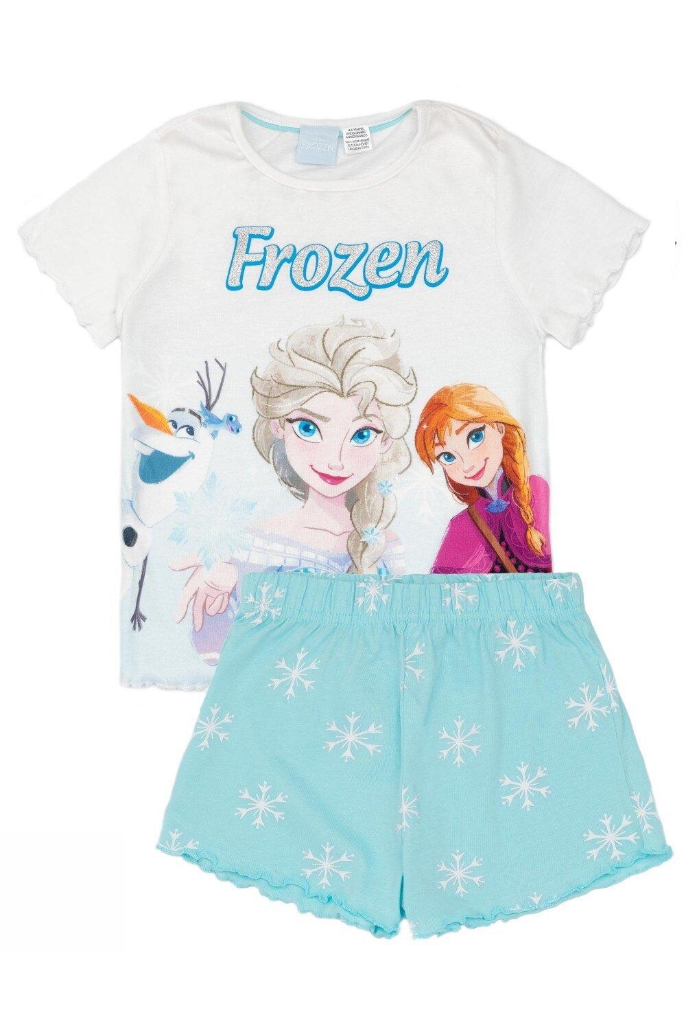 

Короткий пижамный комплект «Анна и Эльза» Frozen, синий
