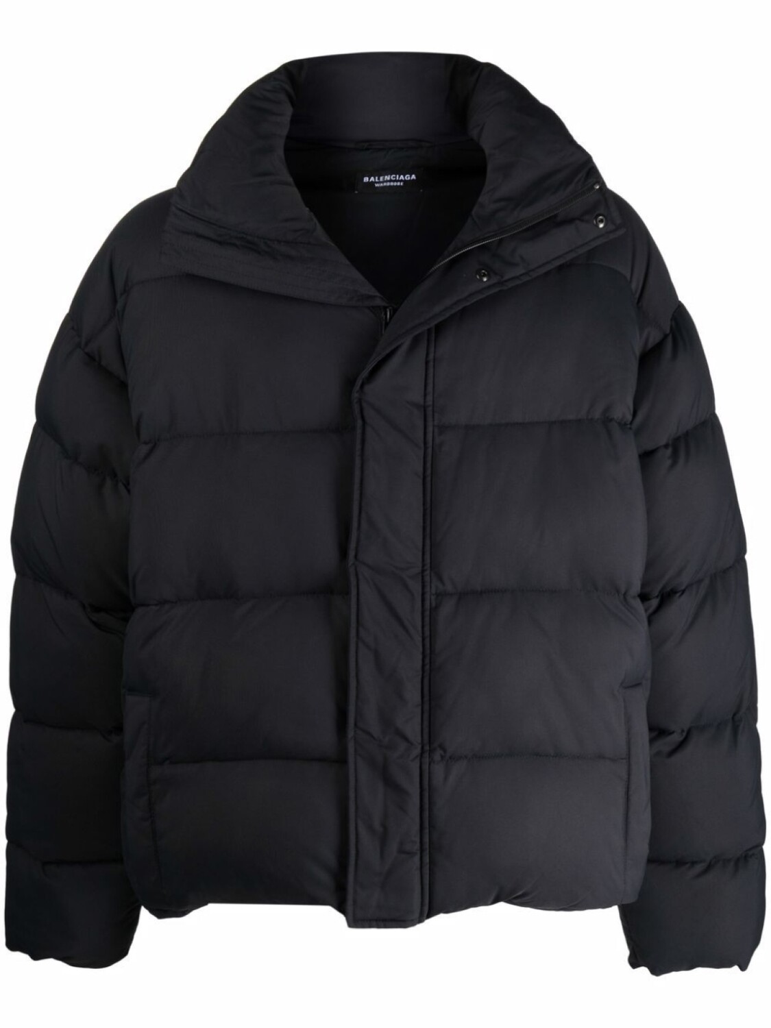 

Balenciaga пуховик с логотипом BB, черный