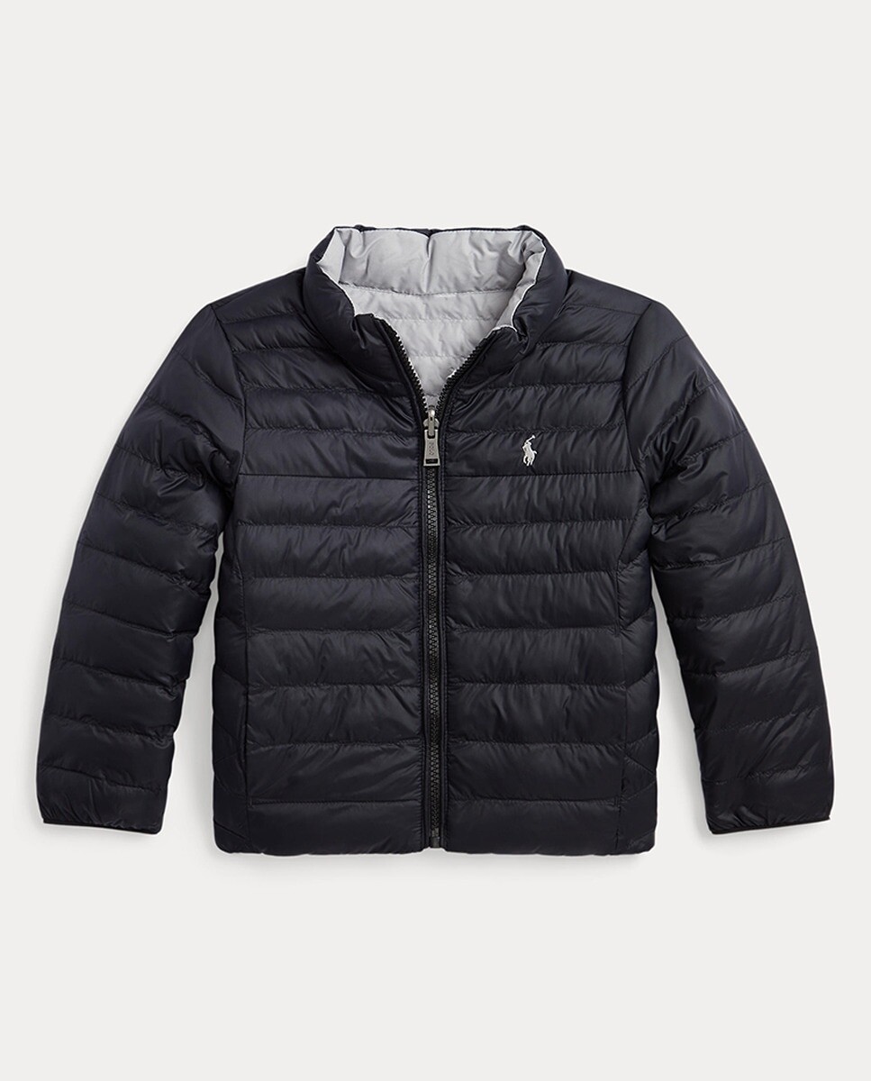 

Двусторонняя стеганая куртка для мальчика Polo Ralph Lauren, черный