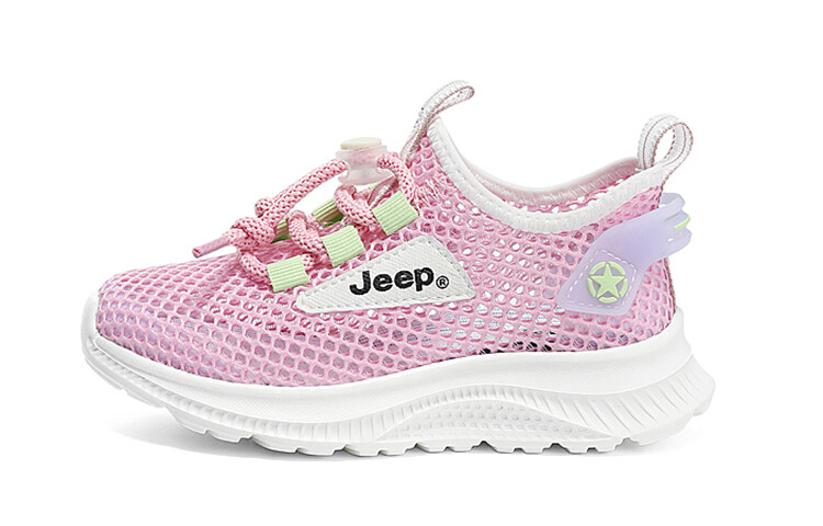 

Кроссовки Jeep Kids Lifestyle Shoes Kids Low-top Pink, цвет Snowflake powder