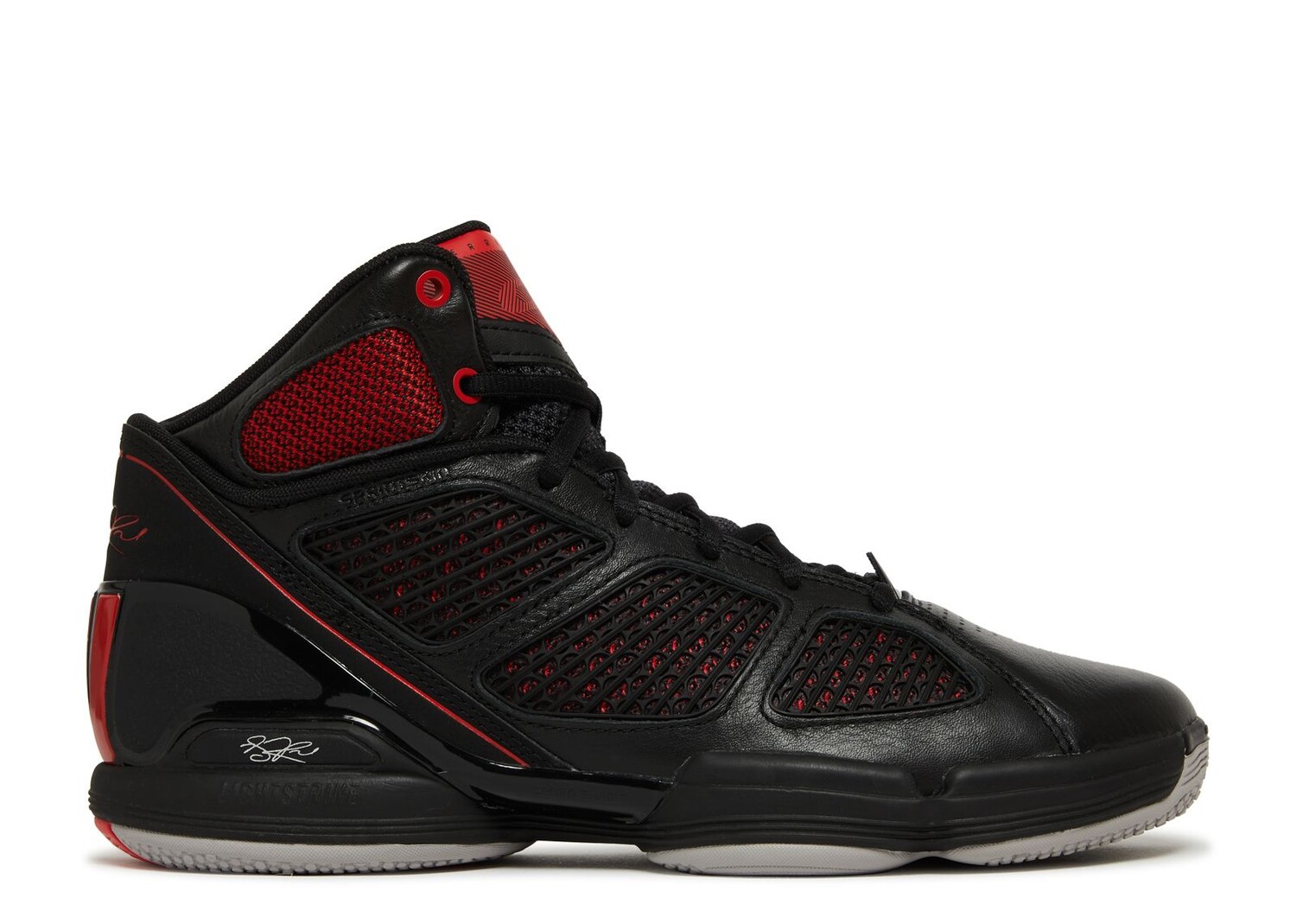 

Кроссовки adidas Adizero Rose 1.5 Restomod 'Black Vivid Red', черный