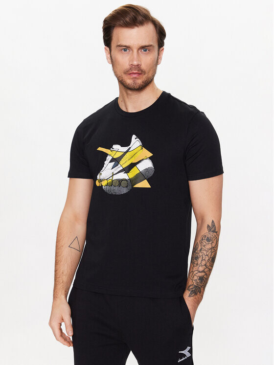 

Футболка стандартного кроя Diadora, черный