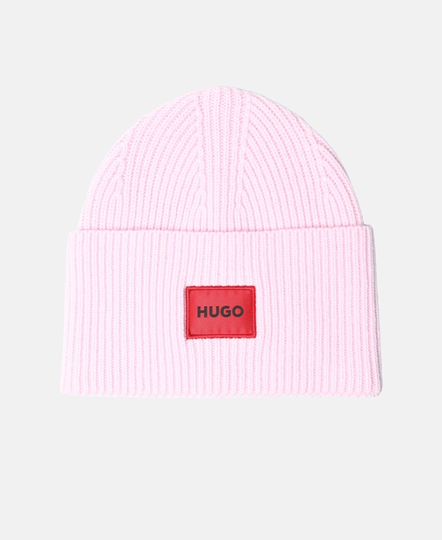 Шерстяная шапка , розовый Hugo