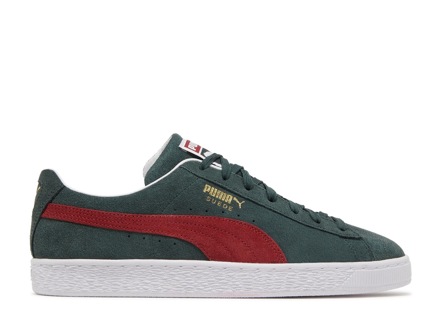 

Кроссовки Puma Suede Classic 21 'Green Gables Intense Red', зеленый, Зеленый;серый