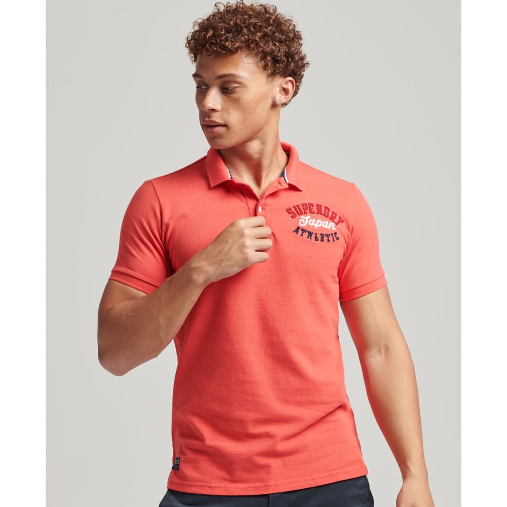 

Поло Superdry Vintage Superstate, оранжевый