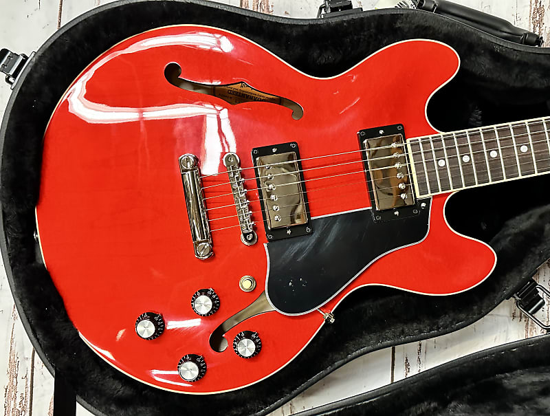 Электрогитара Gibson ES-339 2023 Cherry New Unplayed w/Case Auth Dlr 7lb 1oz #058