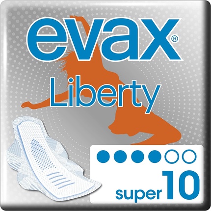 Гигиенические прокладки EVAX Liberty Super с крыльями Super