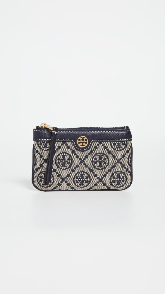 

Сумка Tory Burch T Monogram Jacquard Card Case Key Fob