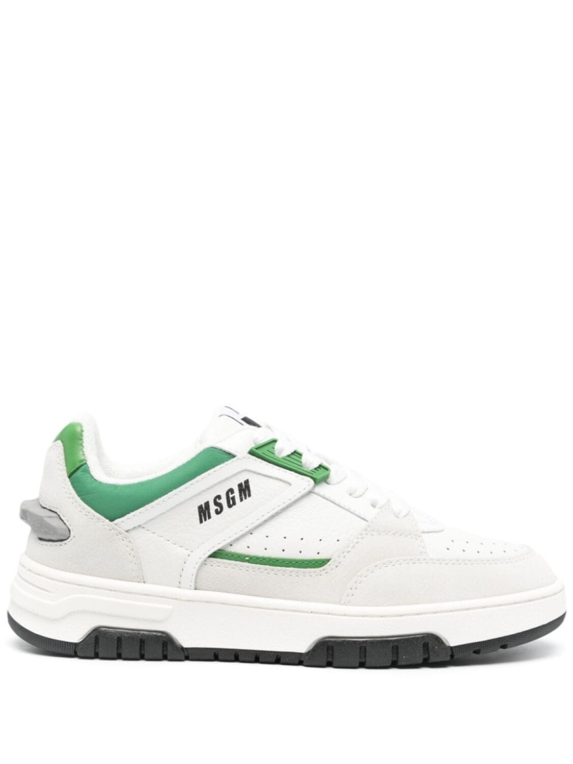 

Кроссовки MSGM With Logo, белый/зеленый