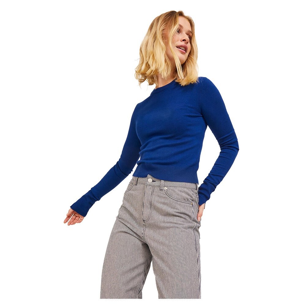 

Свитер Jack & Jones Valentina Soft Crop Crew Neck, синий