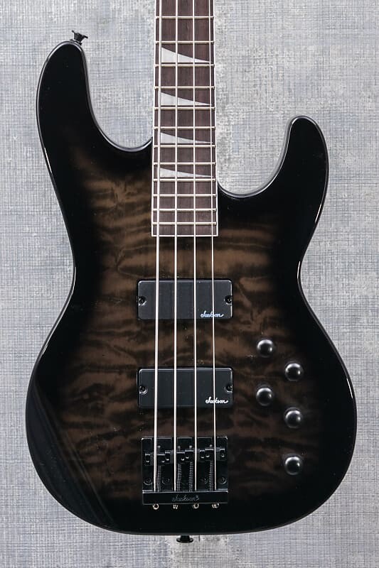 

Басс гитара Jackson JS Series Concert Bass JS3Q Transparent Black Burst