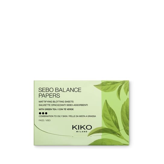 

Матирующие салфетки Kiko Milano, Sebo Balance Papers